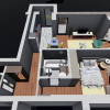 Unirii Fantani - Justitiei 57- 2 Camere cu terasa - Apartamente Smart Home thumb 5
