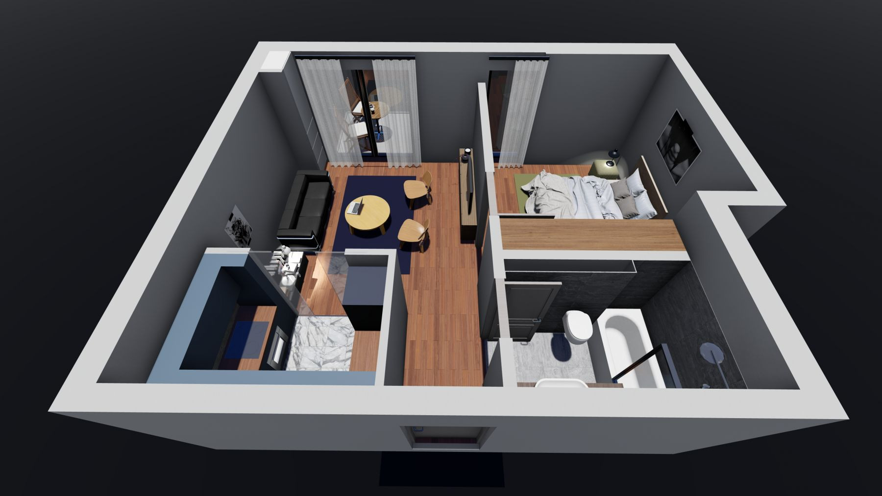 Unirii Fantani - str Justitiei 57- Smart home - Bloc nou - Apartamente Premium 7