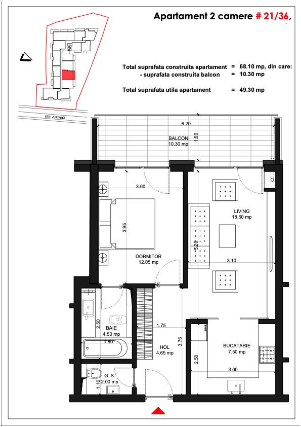 Unirii Fantani - str Justitiei 57 Apartamente Smart Home - Promotie Inclusa !!! 2