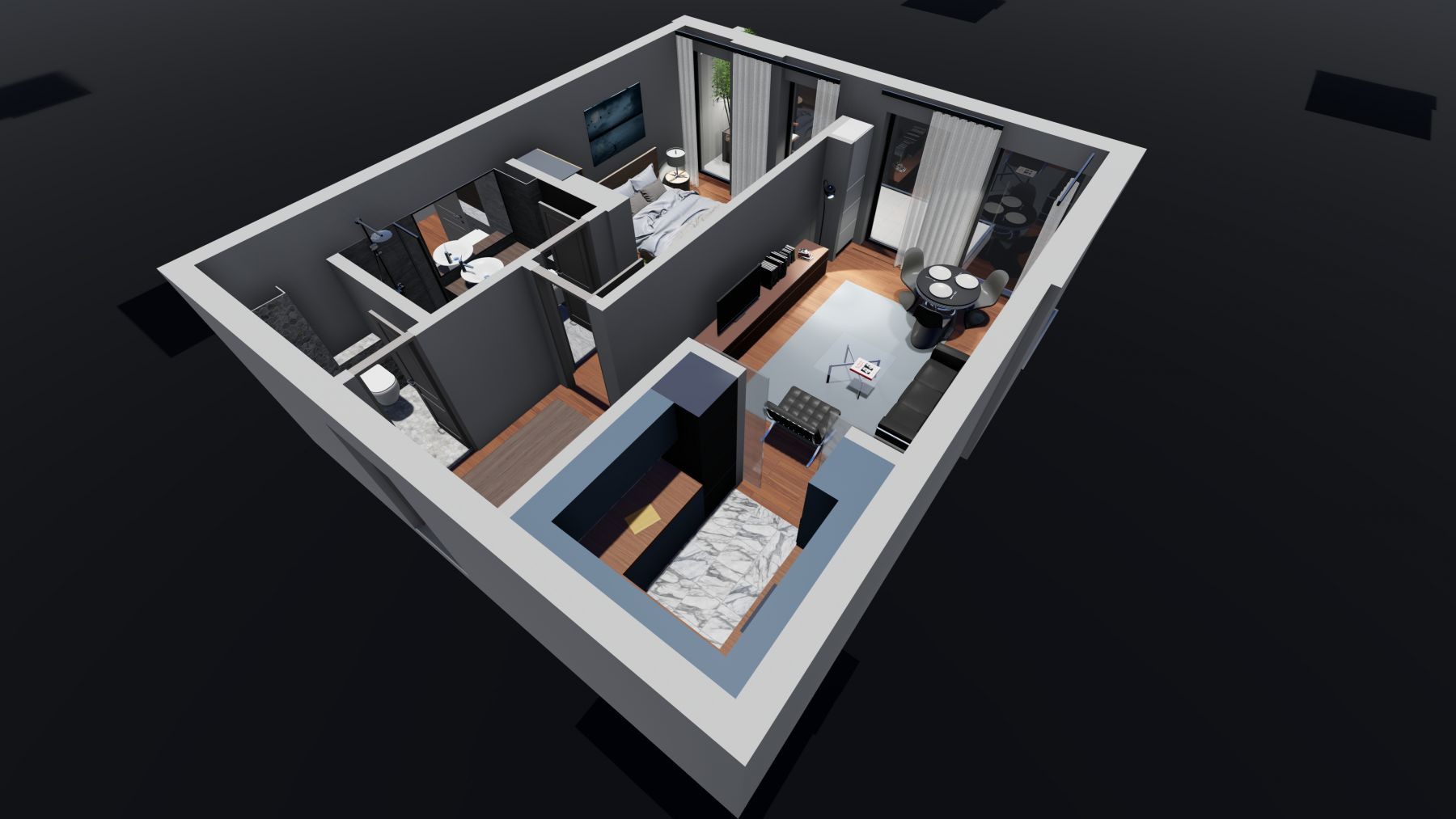 Unirii Fantani str. Justitiei 57 - Proiect premium Apartamente Smart Home  7