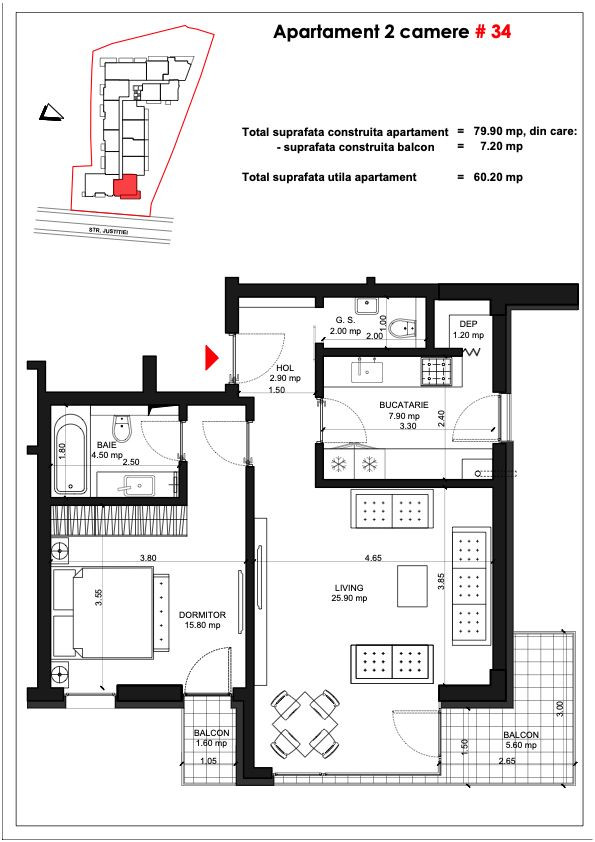 Unirii Fantani - str.Justitiei 57 Apartamente Premium - Smart Home  3