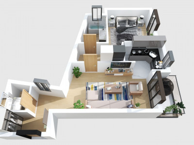 Mosilor Boutique II apartament cu 2 bai  !