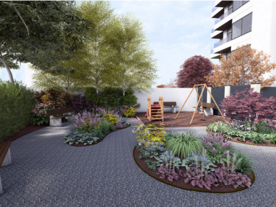 Dacia-Mosilor duplex cu vedere Sud