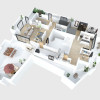 Penthouse cu terasa de 60mp, priveliste libera 360grade thumb 2