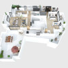 Penthouse cu terasa de 60mp, priveliste libera 360grade thumb 3