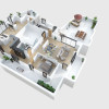 Penthouse cu terasa de 60mp, priveliste libera 360grade thumb 4